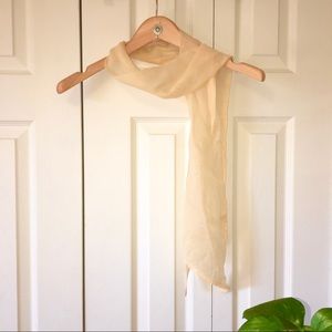 Vintage chiffon neck scarf